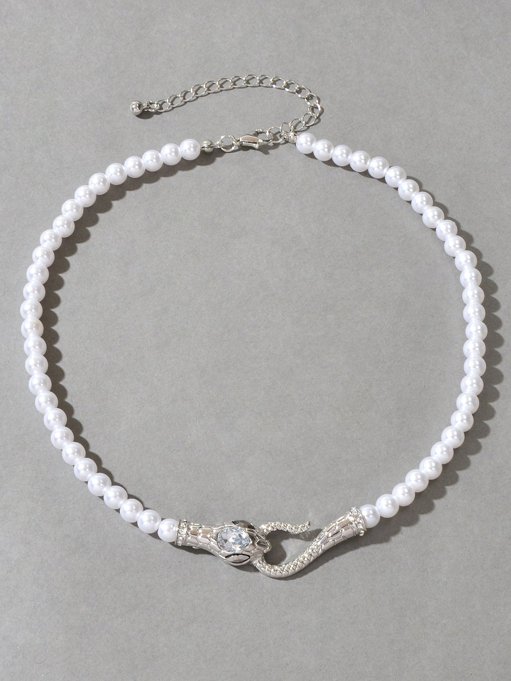 Serpent Pearl Necklace