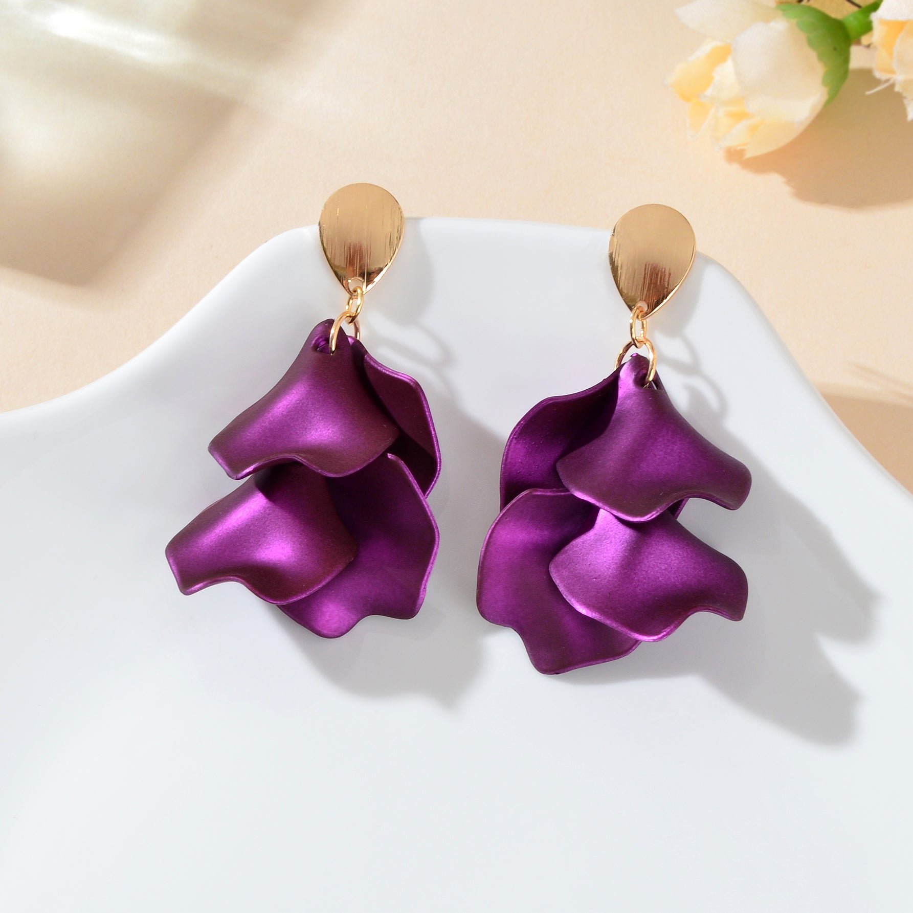 Petalia Flower Drop Earrings