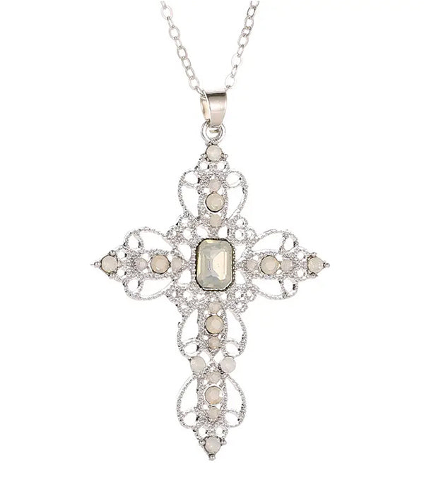 Celestial Cross Necklace